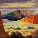 Red Cliff and Mountains