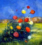 Roses in Landscape #1