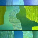 Vertical Flow / 3 panels