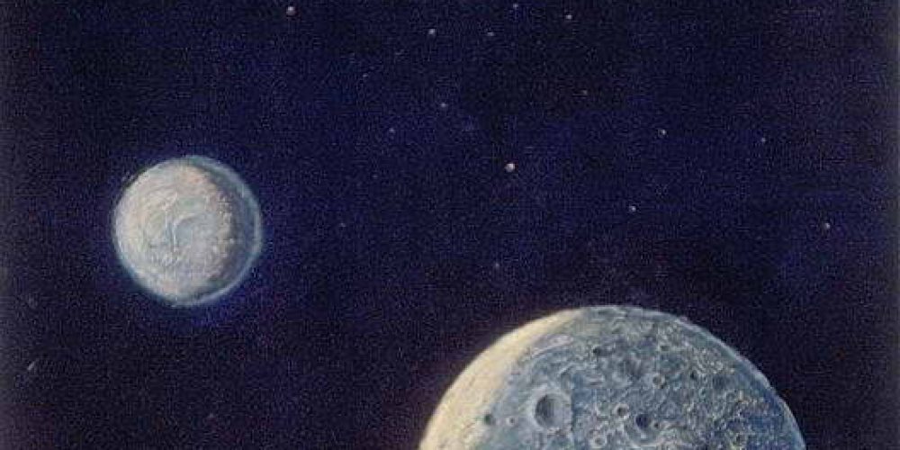 Moon with Planets