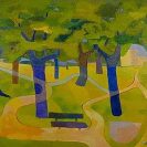 Park in Spring