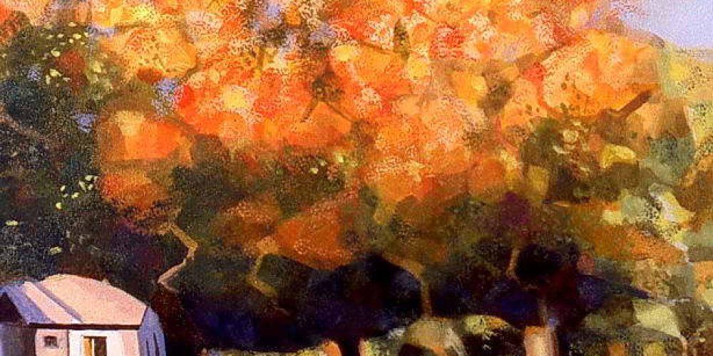 Burning Tree