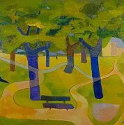 Park in Spring