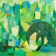 Beast in Landscape