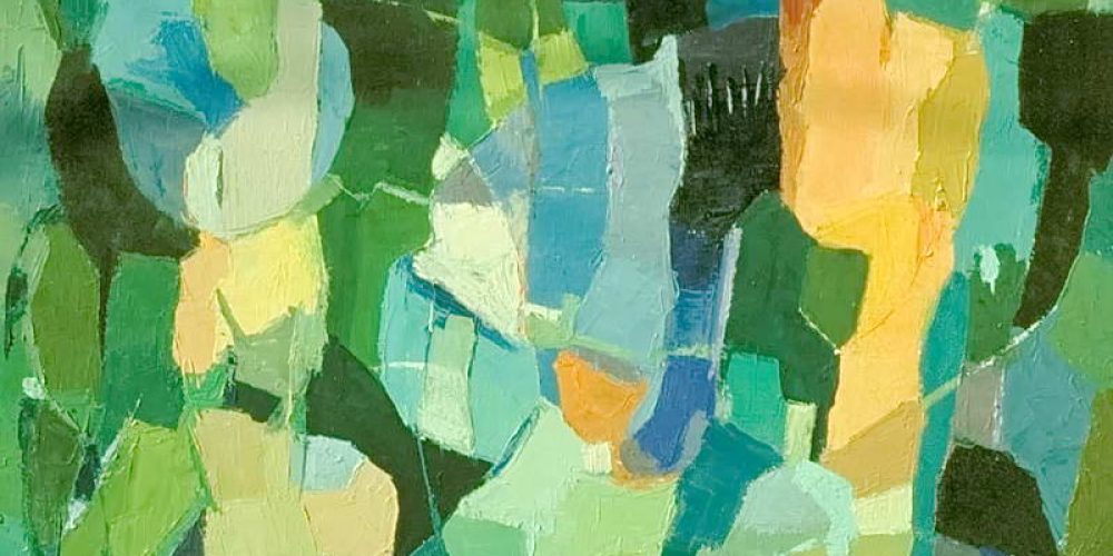 Head in Landscape