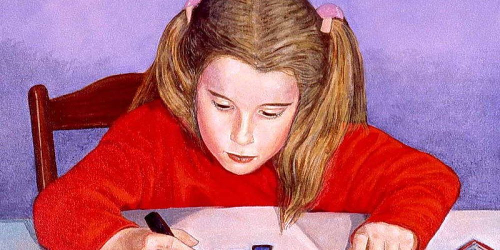 Little Artist at Work