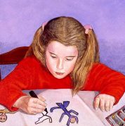 Little Artist at Work