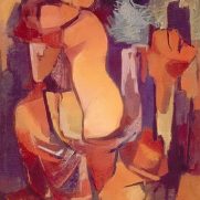 Nude Sitting