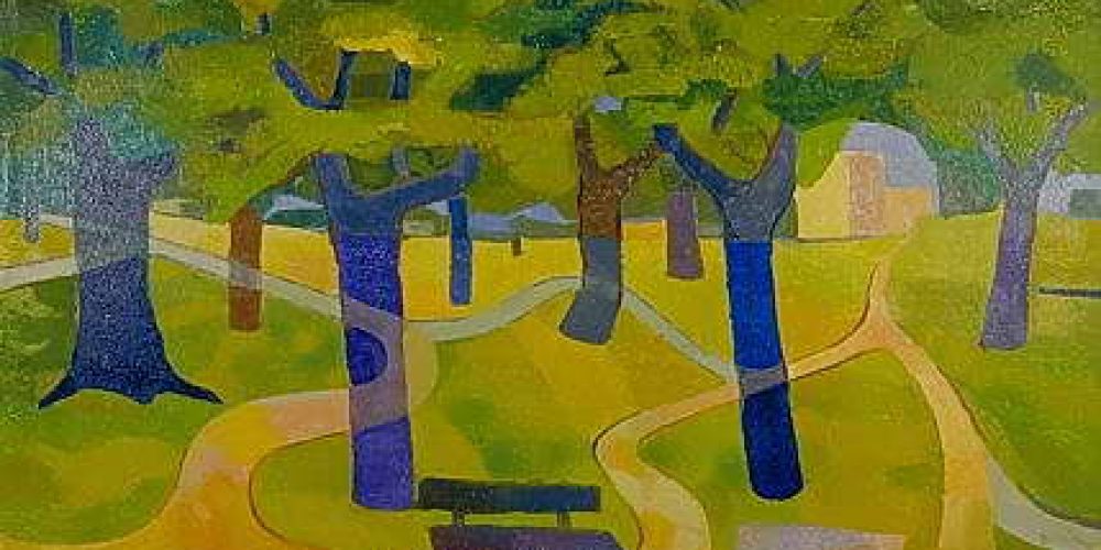 Park in Spring